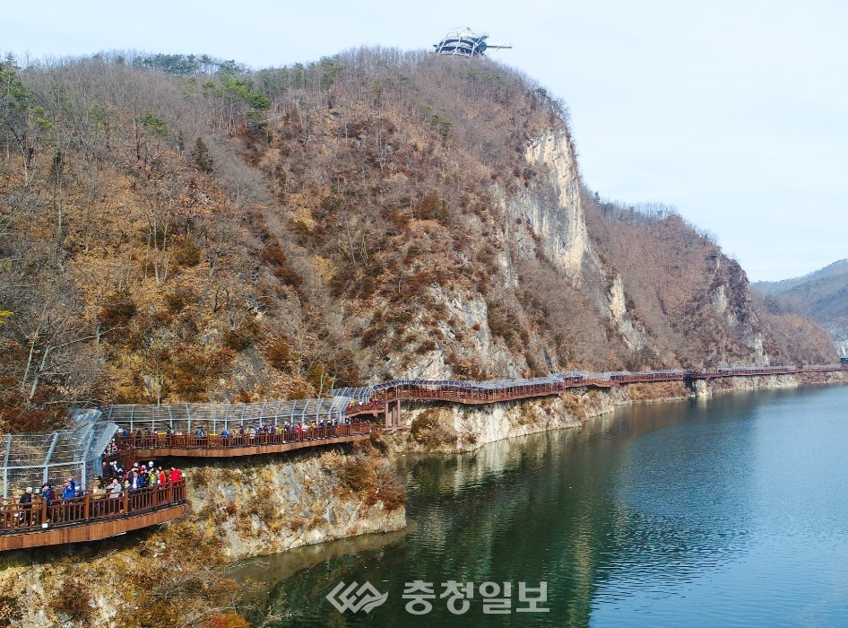 ▲ 단양강 잔도. 사진=단양군제공