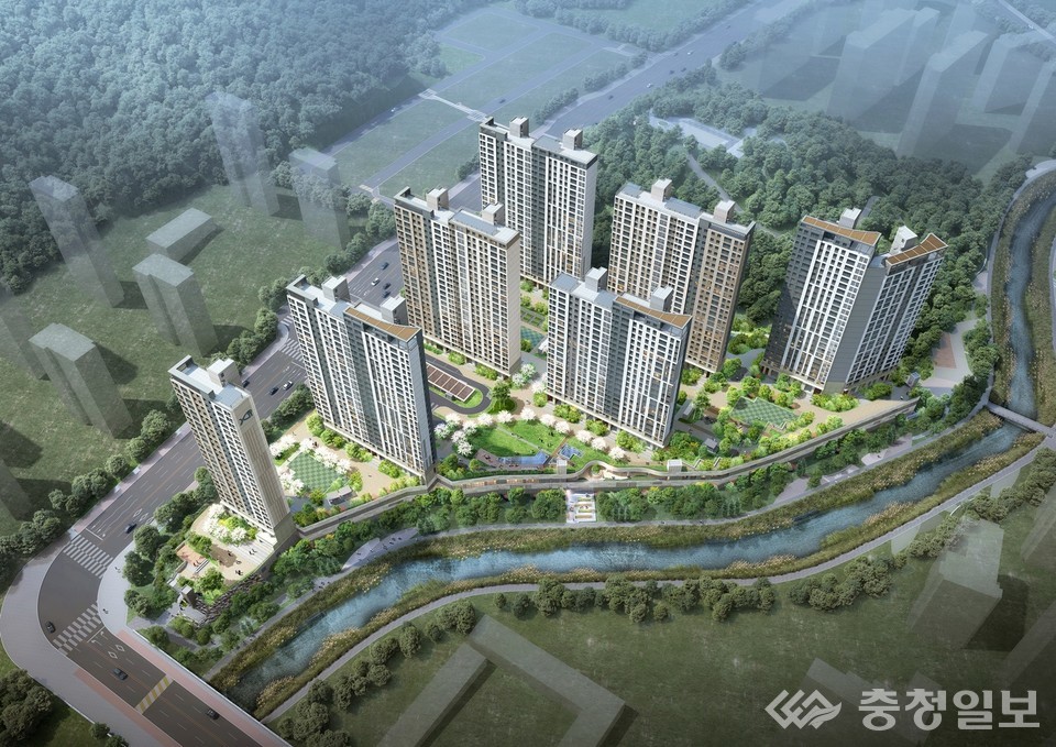 ▲ 계룡자이 조감도