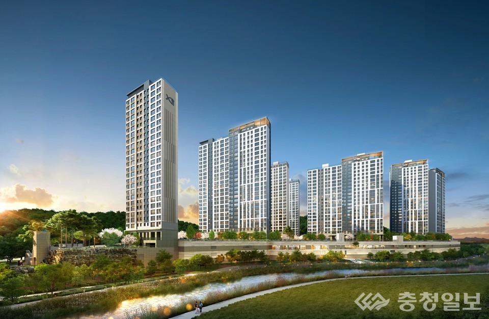 ▲ 계룡자이 투시도