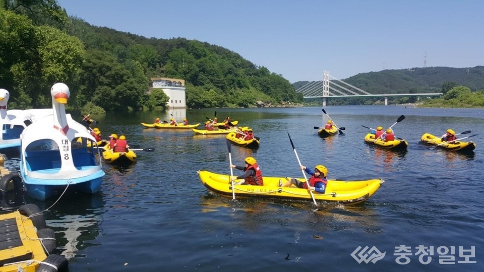 ▲ 수상레저 체험 모습