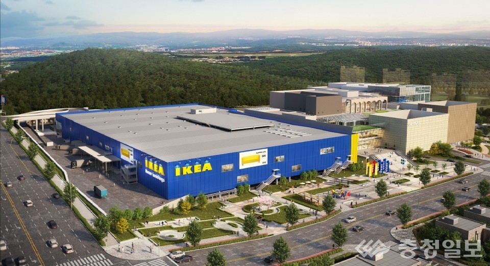 ▲ 이케아 계룡점 예상 조감도