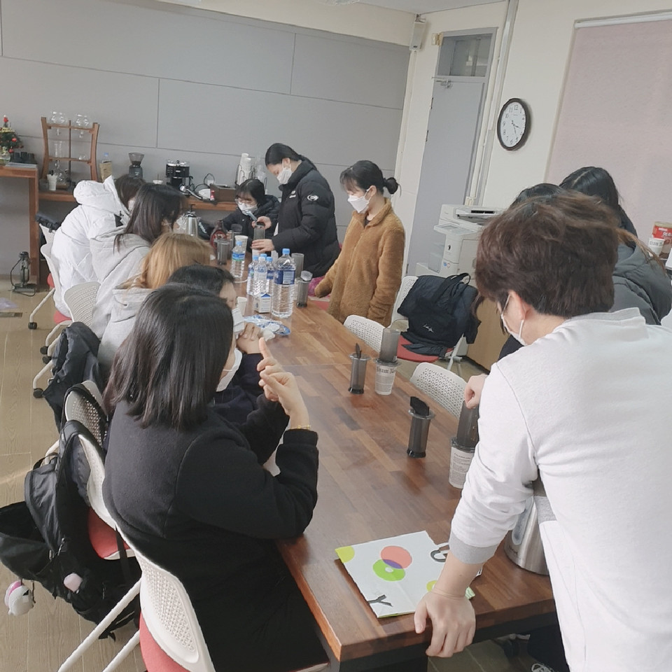 ▲ 바리스타 체험