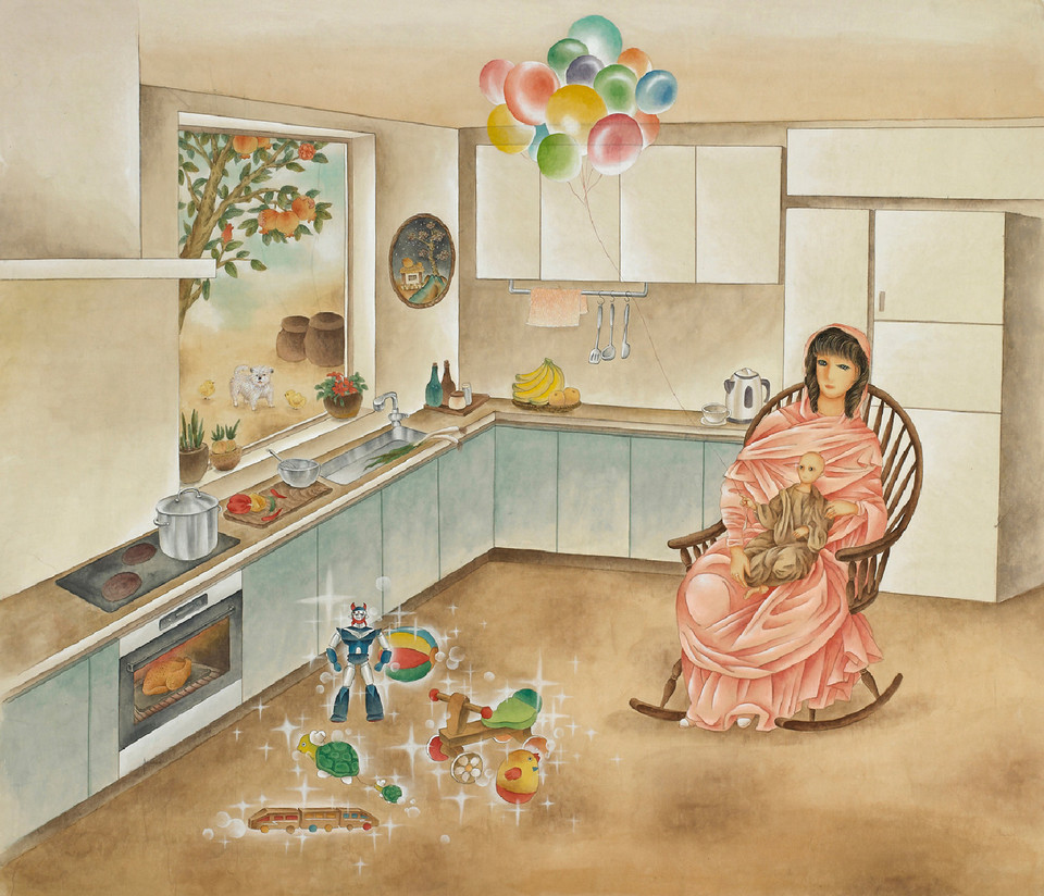 이채연 作 '엄마에게'.