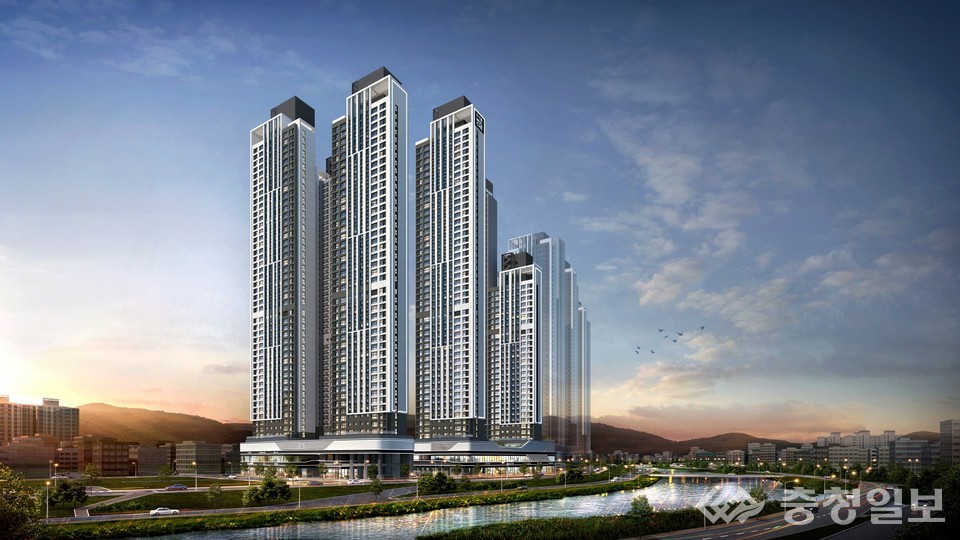 ▲ 대전 하늘채 스카이앤 2차 투시도