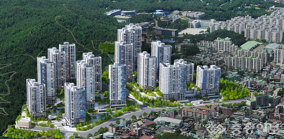 ▲ 한화 포레나 대전월평공원 조감도