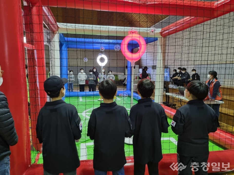 ▲ 2회 대전시교육감배 2022 전국 유소년 드론축구 대회 개최