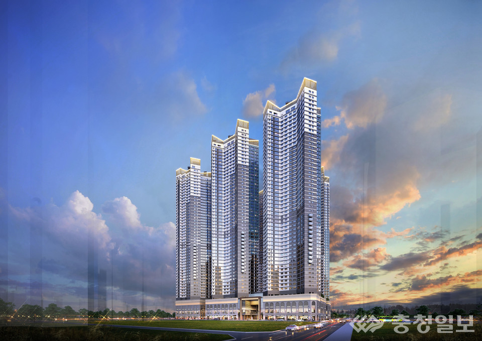 힐스테이트 선화 더 와이즈 투시도.