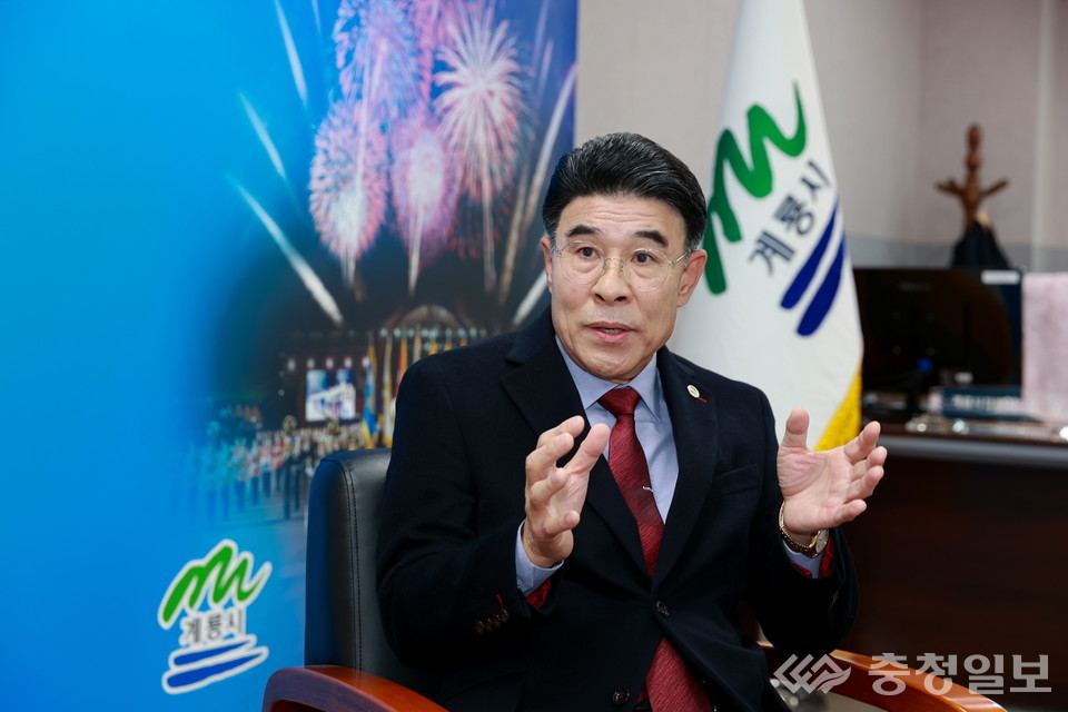 ▲ 이응우 계룡시장