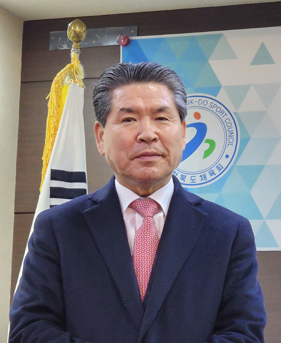 ▲ 윤현우 충북체육회장.