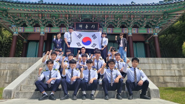 ▲ 예산전자공업고, 군특성화반 현충사,독립기념관 안보견학 실시