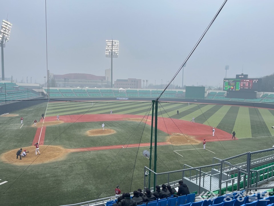 ▲ 대덕대 16강전 송원대 11대 4 격파 8강 합류