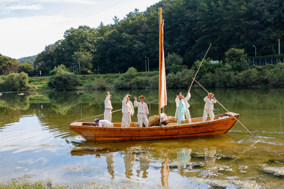 ▲ '19회 목도백중놀이'가 오는 오는 15일 불정면사무소 광장에서 열린다.