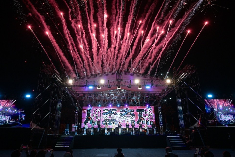 ▲ 세종축제개막식.