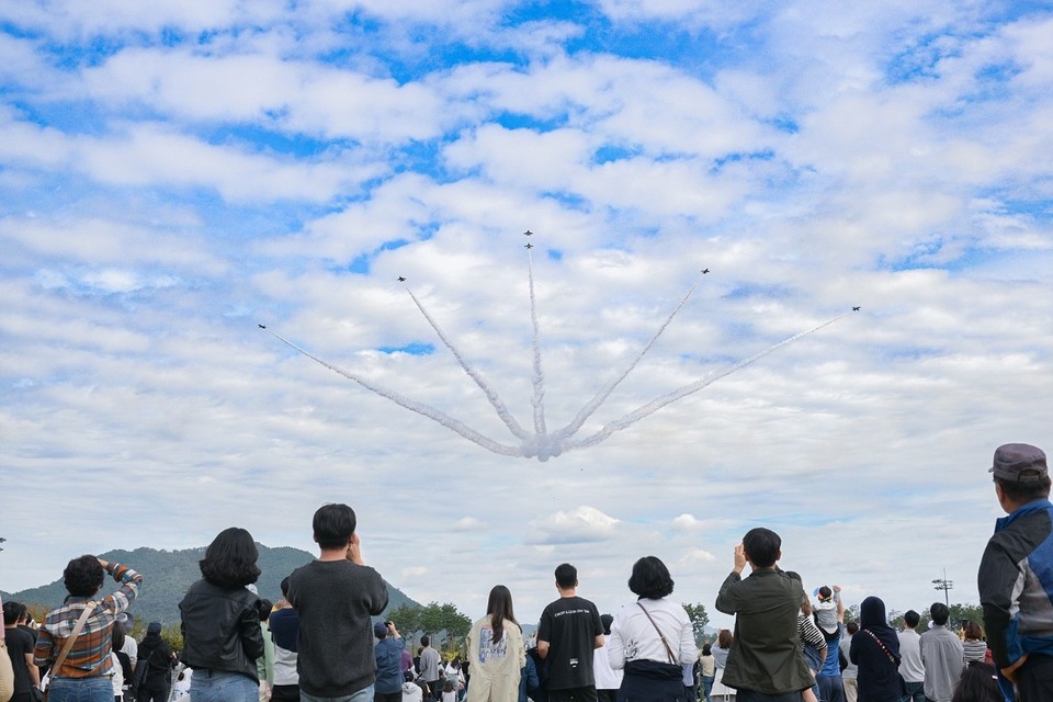 ▲ 블랙이글스 에어쇼