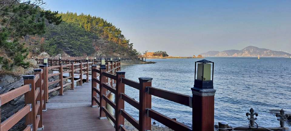 ▲ 태안군 이원면 솔향기길  모습.