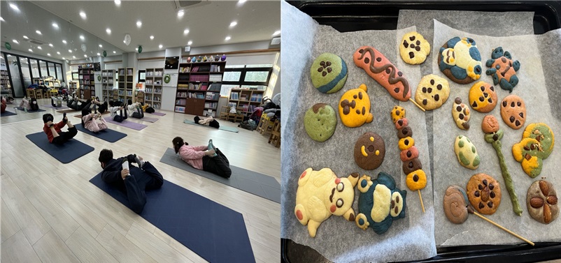 ▲ 가락마을 8단지 고운뜰작은도서관 마을방과후 활동./세종시교육청 제공