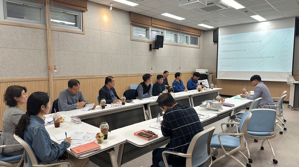 ▲ 악취 문제 해결을 위한 관계기관 간담회./세종시