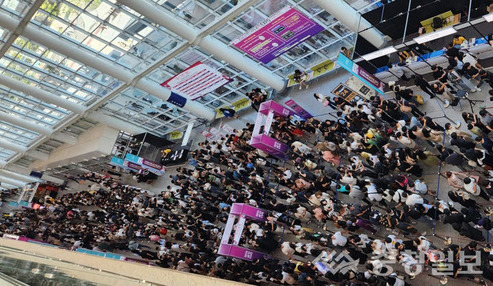 ▲ 대전국제와인엑스포의 대전와인주류박람회 (소믈리에타임즈 제공 사진)