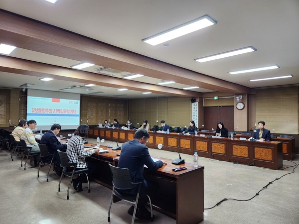 ▲ 충남교육청은 홍성에 지역 실무협의체를 구성하고, 홍성군청에서 19일1차 협의회를 개최했다.
