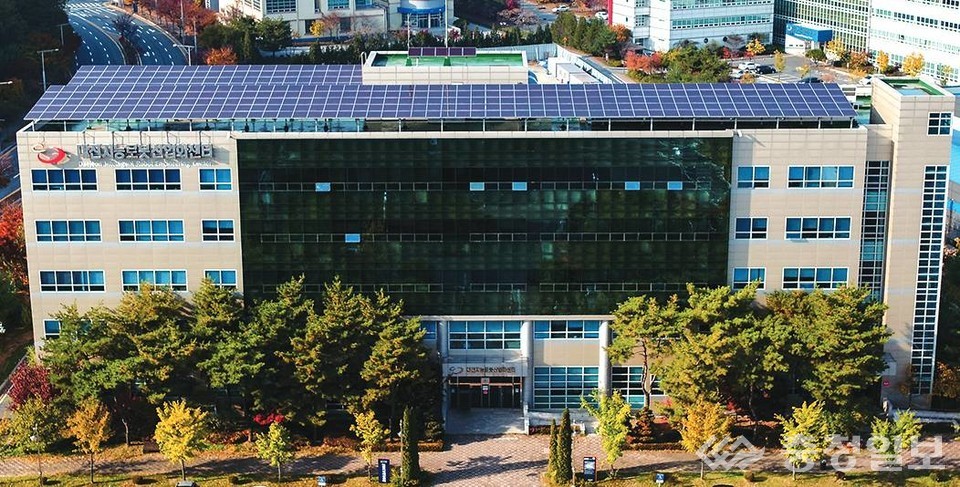 ▲ 대전테크노파크 로봇방위산업센터 전경