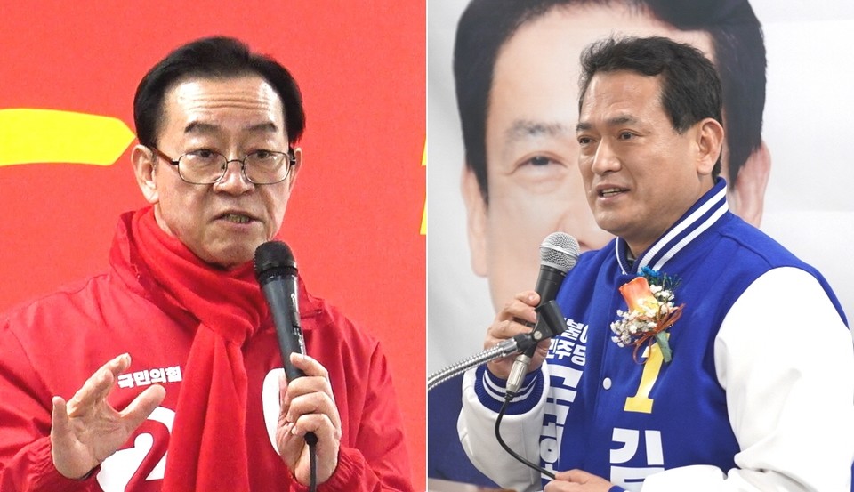 ▲ 국민의힘 이종배 의원(왼쪽)과 민주당 김경욱 전 국토부 차관.