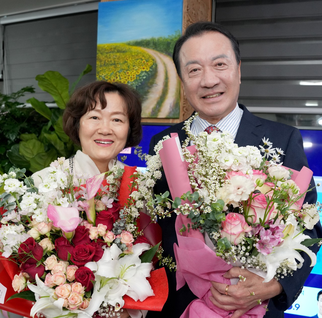 ▲ 재선에 성공한 국민의힘 엄태영 당선인. 사진=엄태영캠프제공