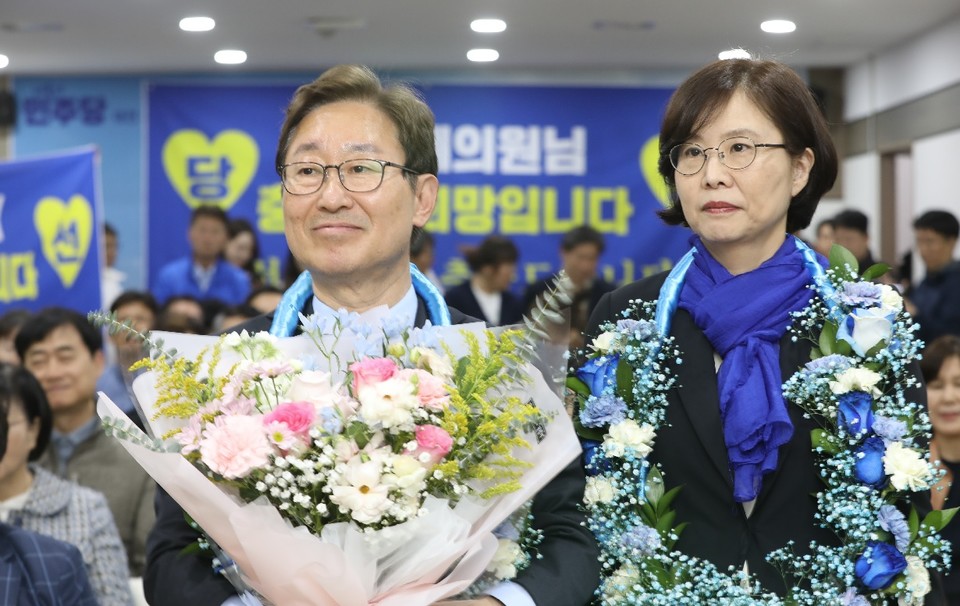 ▲ 더불어민주당 박범계 당선인.