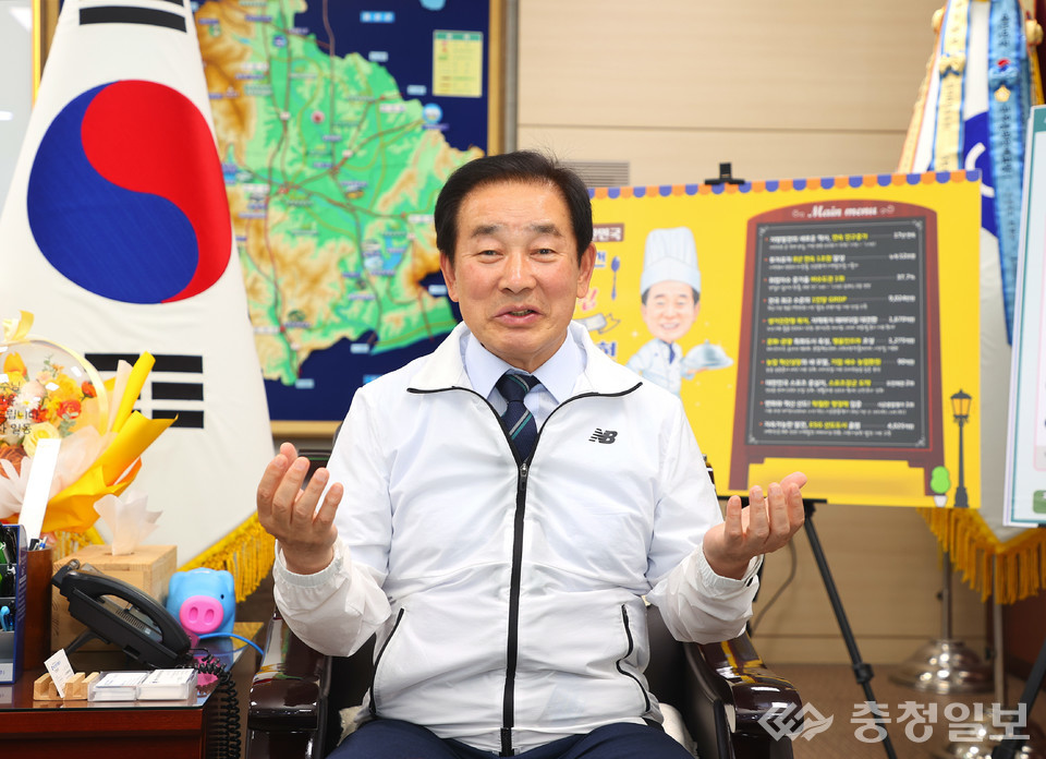 ▲ 송기섭 충북 진천군수.