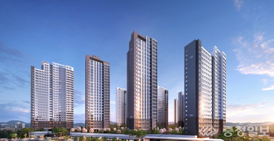 ▲ 계룡 세움펠리피아 공동주택 투시도