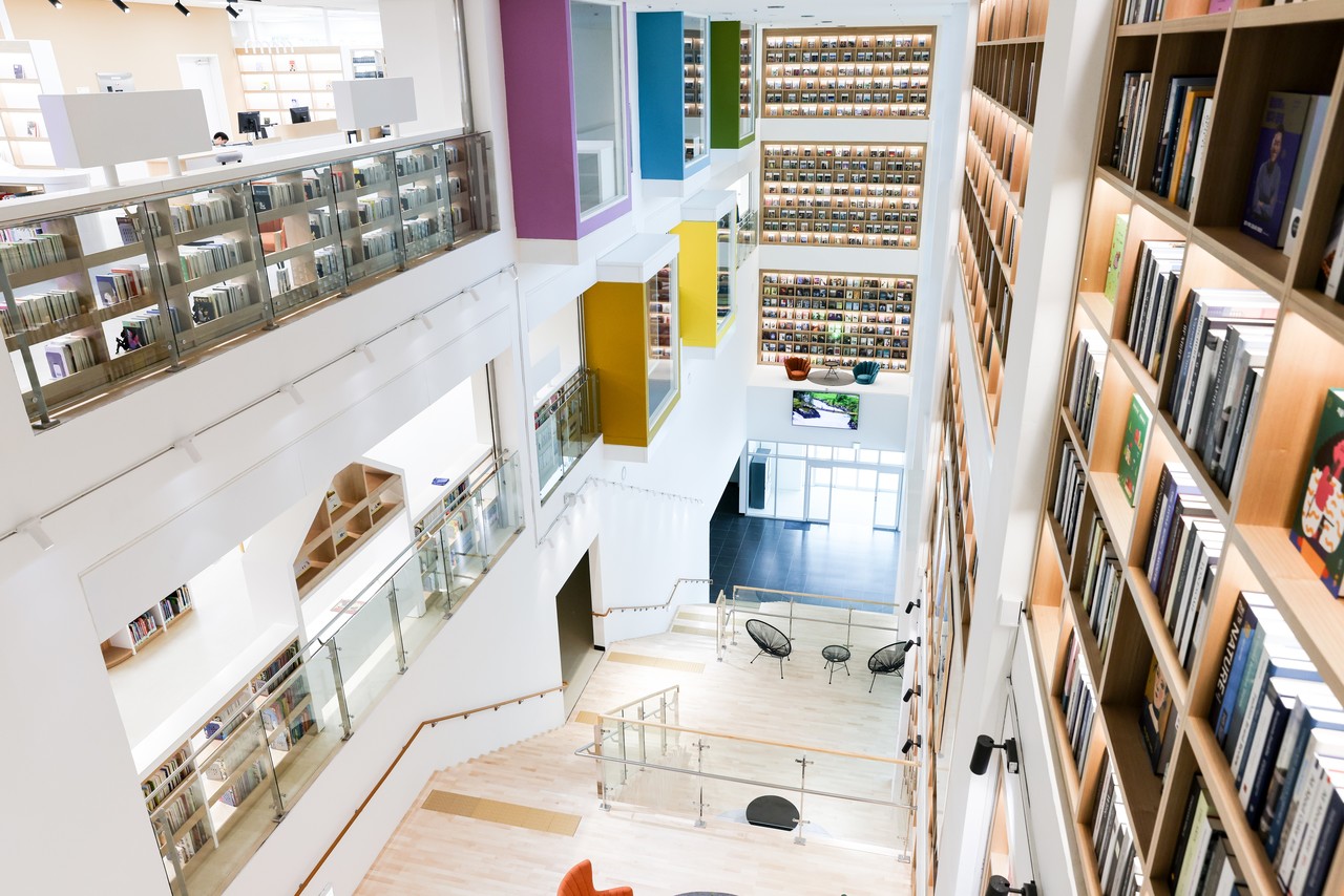 ▲ 단양 올누림센터 북스텝. 사진=단양군제공