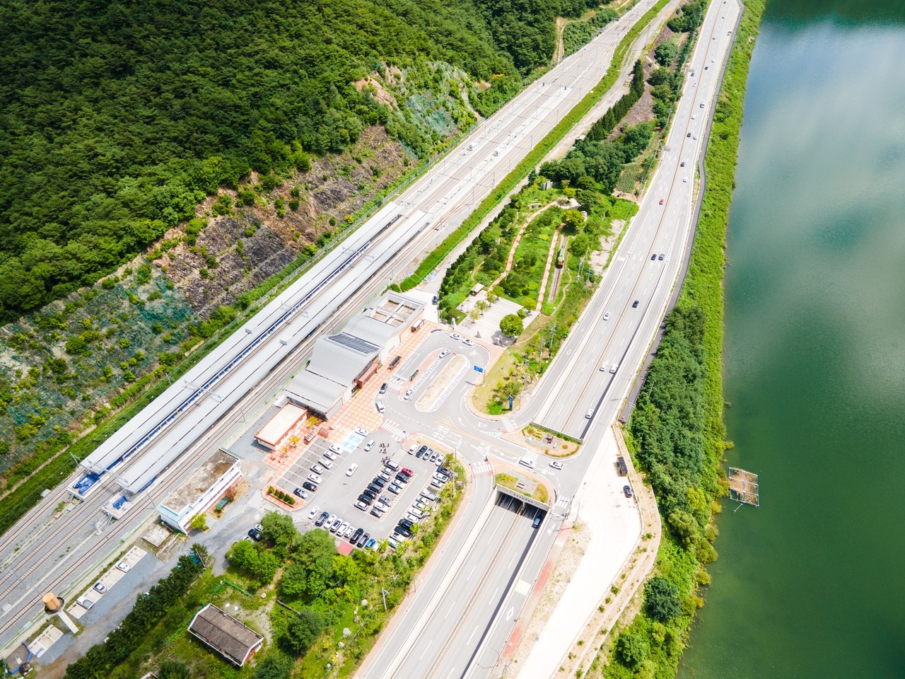 ▲ 단양 미라클파크 조성 사업지(단양역 일원) 전경. 사진=단양군제공