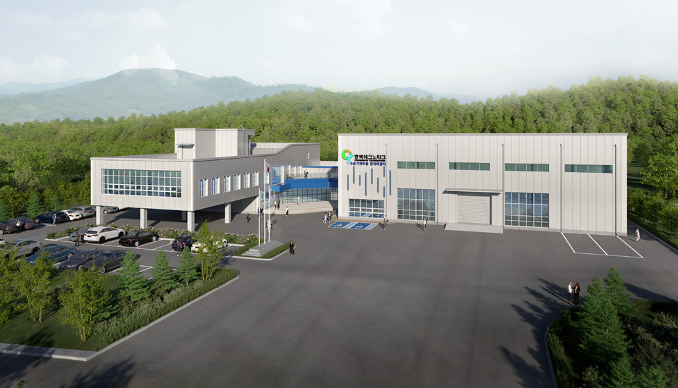 ▲ 충주 수송기계부품전자파센터 전경.