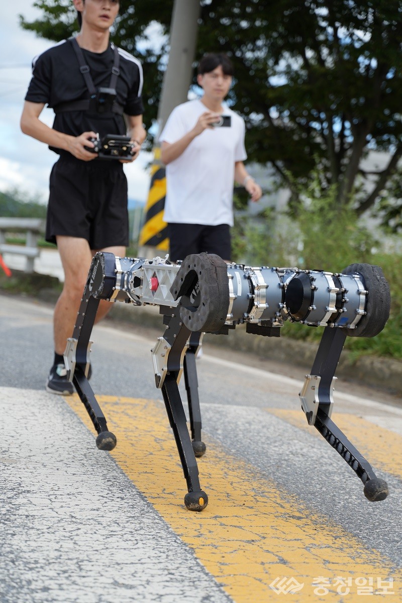 ▲ 라이보 2, 마라톤 주행 모습