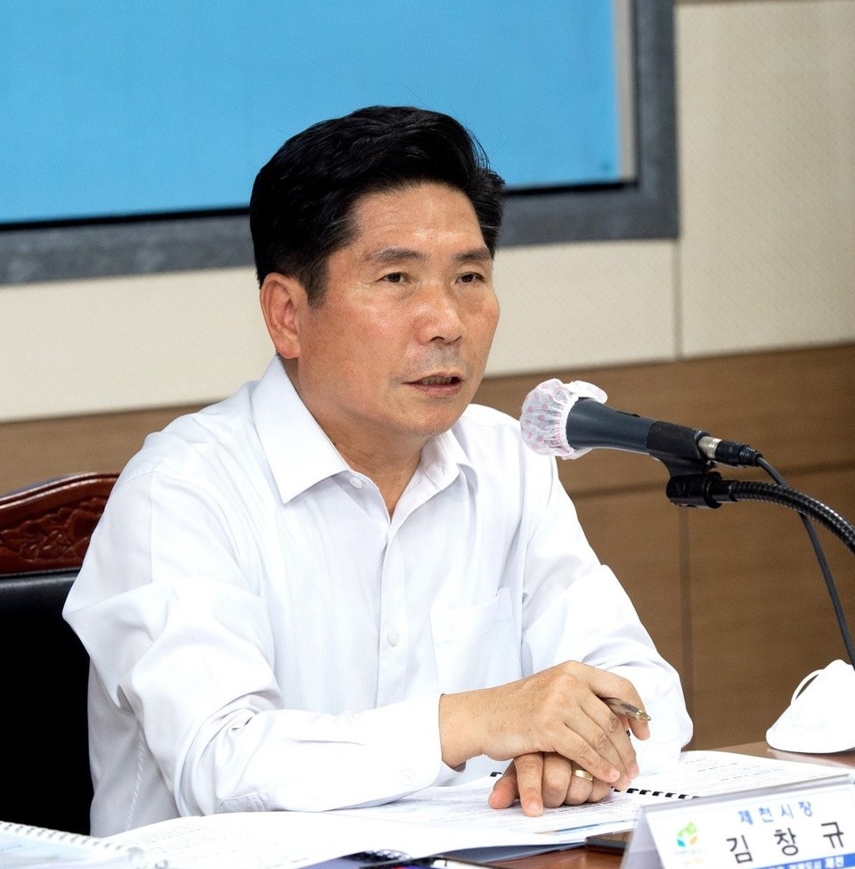 ▲ 김창규 제천시장. 사진=제천시제공