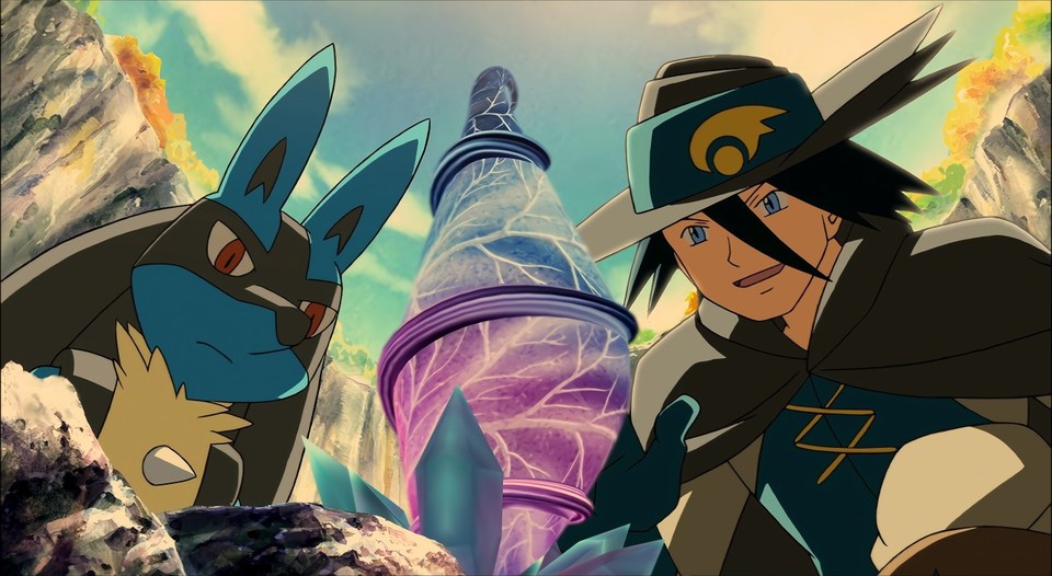 극장판 포켓몬스터 AG 뮤와 파동의 용사 루카리오.