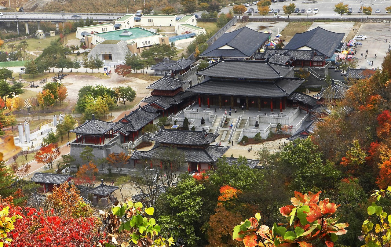 ▲ 단양 온달관광지 내 온달세트장 모습. 사진=단양군제공