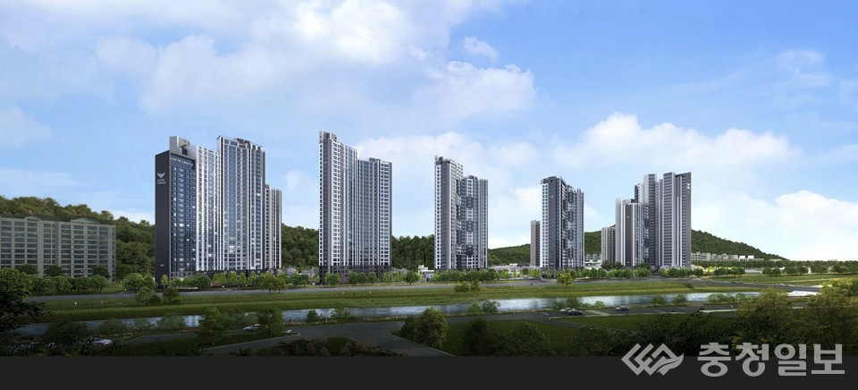 ▲ 대전 롯데캐슬 더퍼스트 투시도