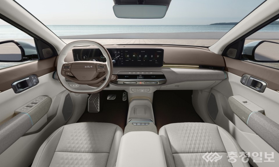 ▲ 기아EV4 자동차 모습