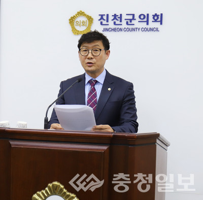 ▲ 충북 진천군의회 윤대영 의원.