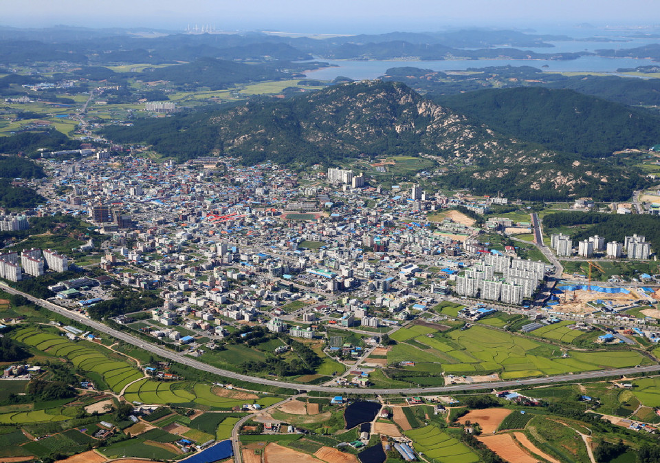 ▲ 충남 태안읍 전경