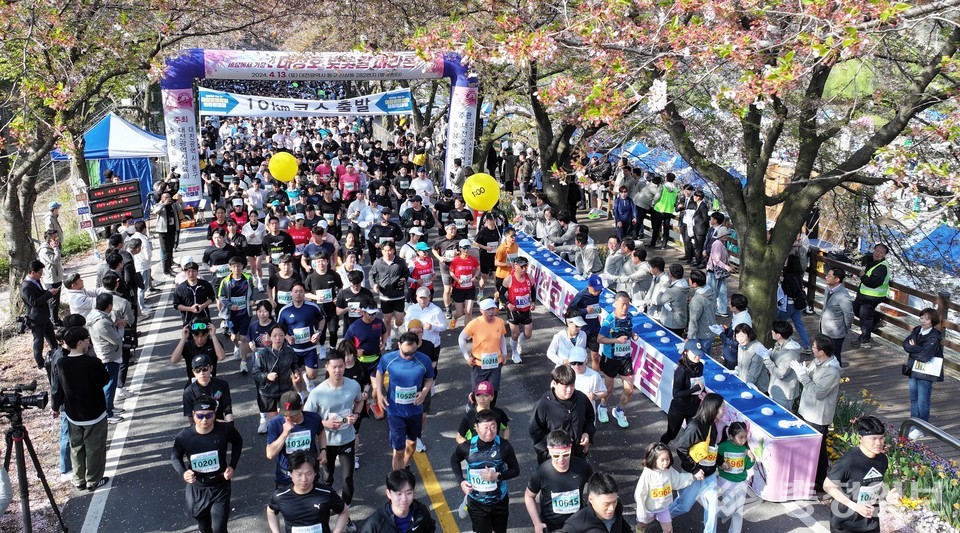 ▲ 2024 마라톤대회 모습