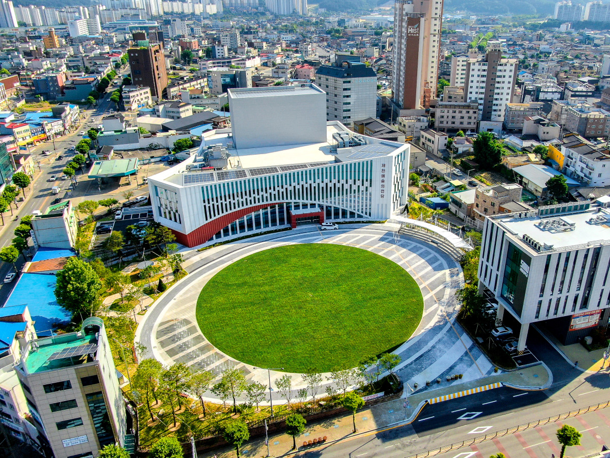 ▲ 제천예술의전당 전경. 사진=제천시제공