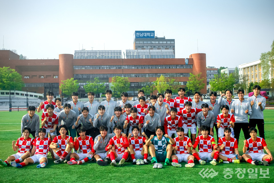 ▲ 한남대 축구부