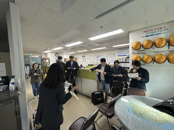 ▲ 고향사랑기부제 홍보 모습