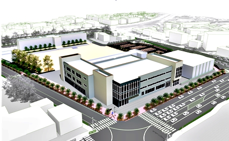 ▲ 충주 삼원초 학교복합시설 조감도.