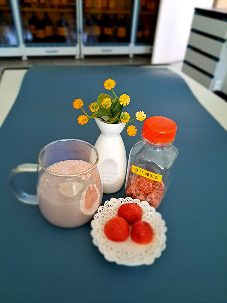 ▲ 딸기쉐이크 사진