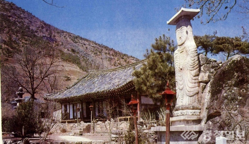 ▲ 계룡산 용화사(1980년)