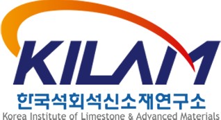 ▲ 한국석회석신소재연구소 CI. 사진=한국석회석신소재홈페이지캡쳐