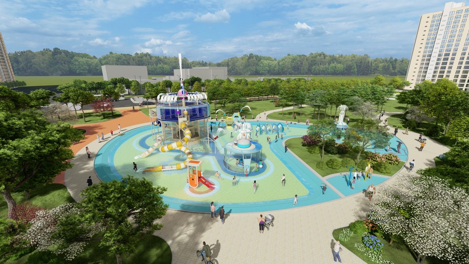 ▲ 물놀이장 조감도