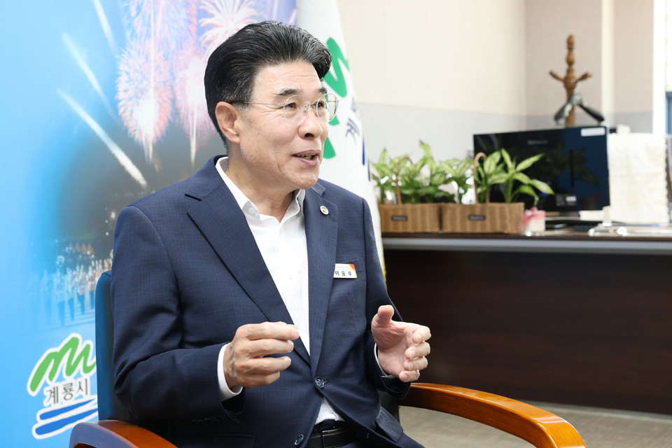 이응우 계룡시장 